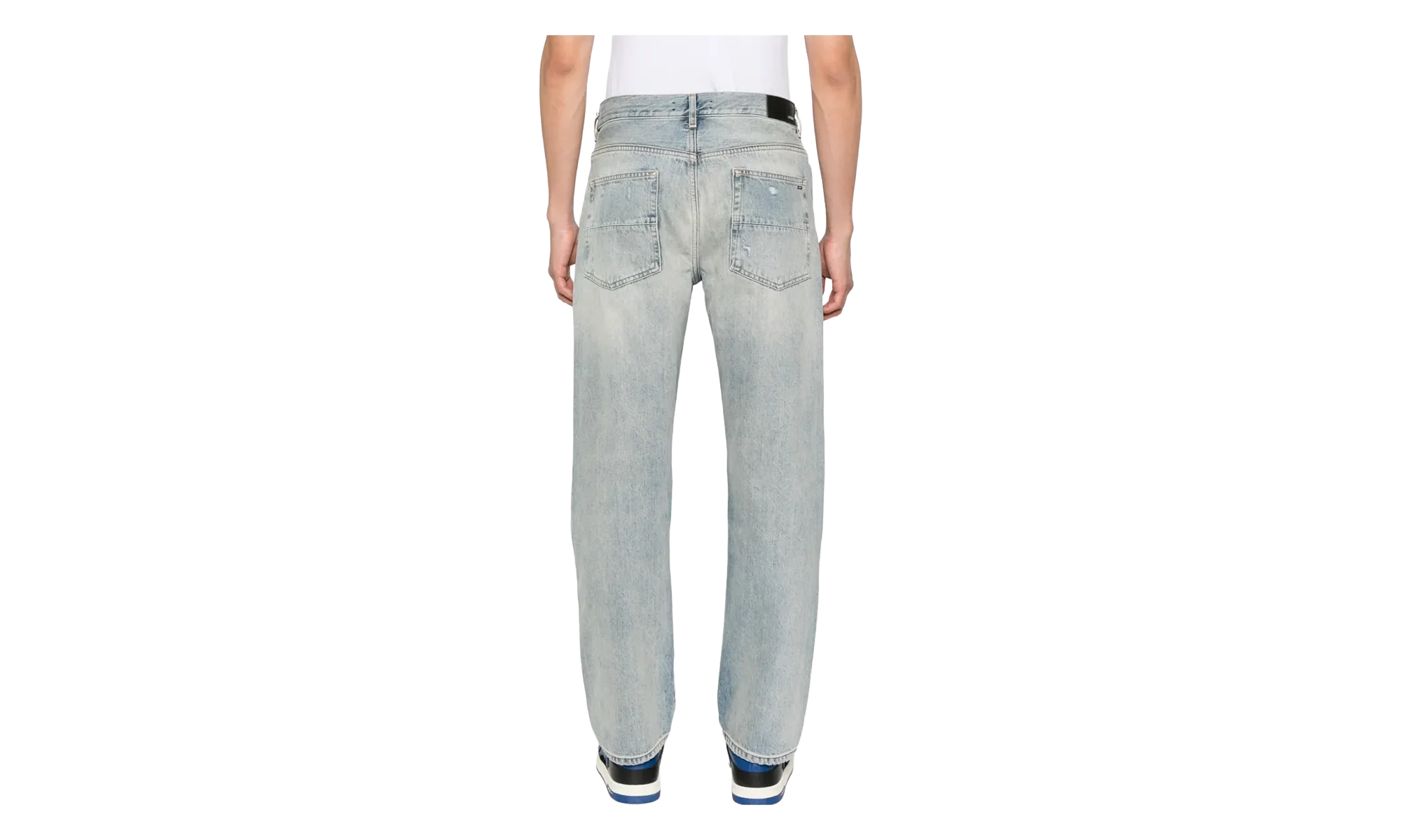 Suede Straight MX1 Jean "Antique Indigo" AMDNGH1085 406