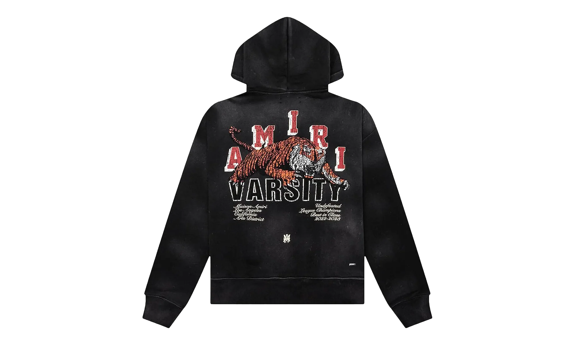 Vintage Tiger Varsity Hoodie "Black" PF23MJG025 001 BLAC