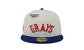 Chew Homestead Grays Negro League 59FIFTY Fitted Hat "Big League" 60506978