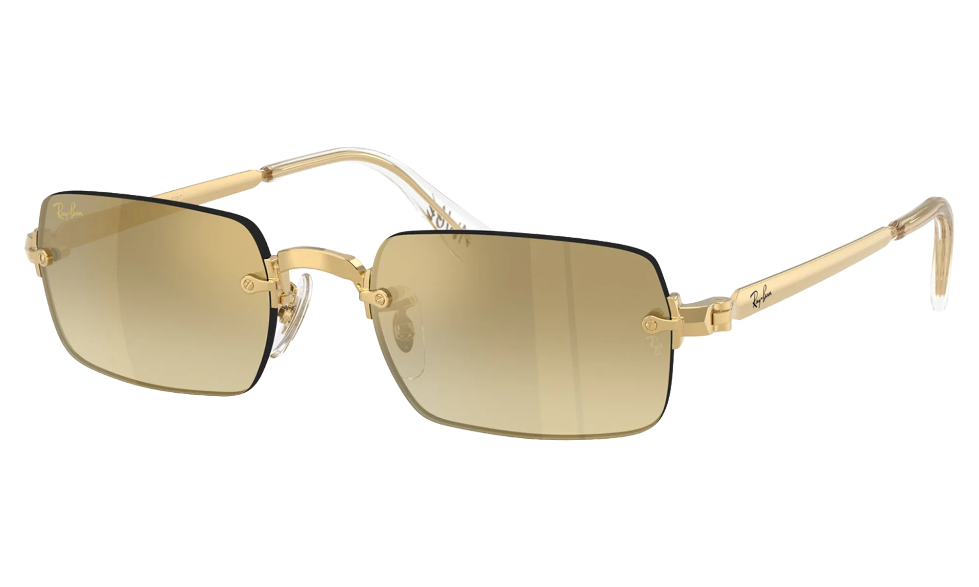 A$AP ROCKY RIMLESS PILLOW "Arista / Brown Gold" 0RB3928 001/7I