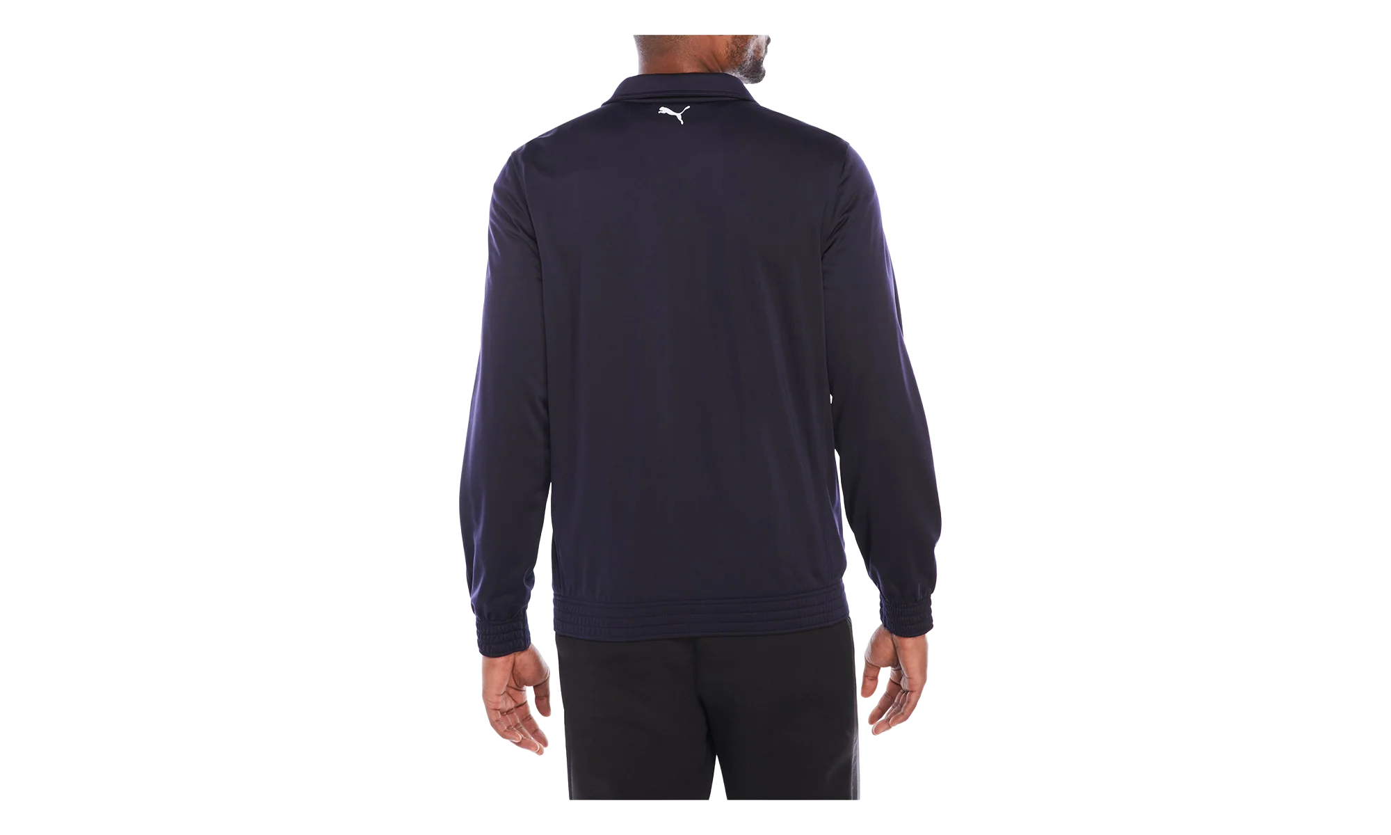 Contrast Longsleeve Jacket "Navy" 831286 42