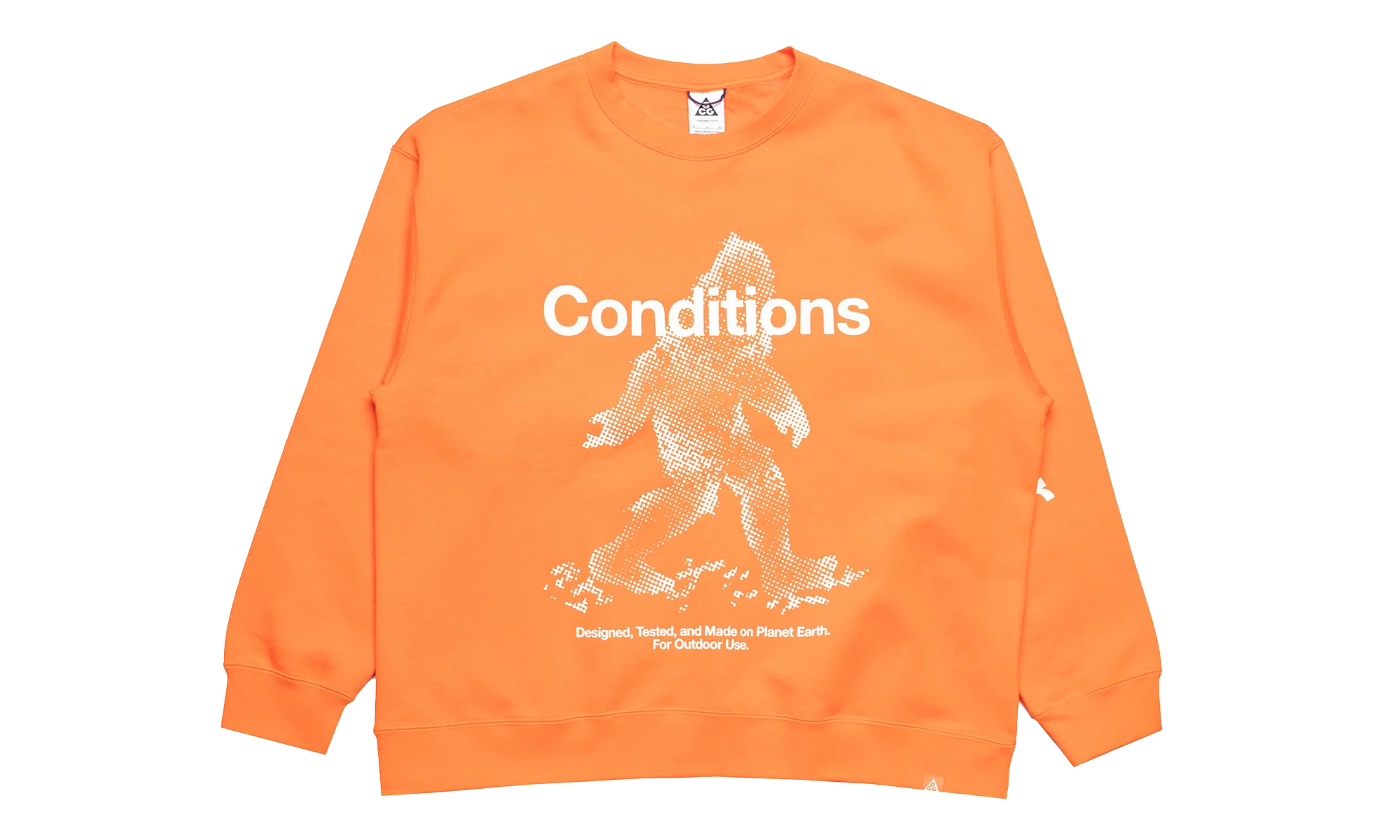 ACG Tuff Fleece Therma-Fit Pullover Crew-Neck Sweatshirt "Safety Orange" IF1490 819