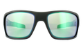 Turbine Polarized Sunglasses "Matte Black / PRIZM Jade Polarized" OO9263 45