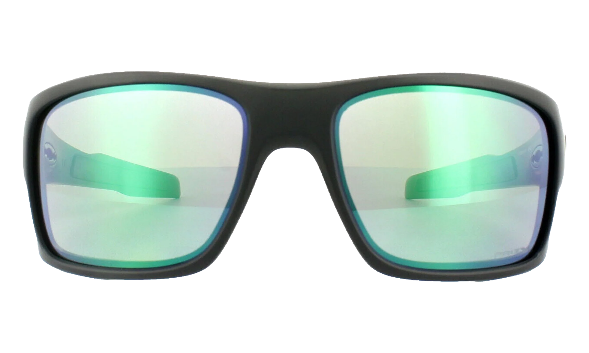Turbine Polarized Sunglasses "Matte Black / PRIZM Jade Polarized" OO9263 45