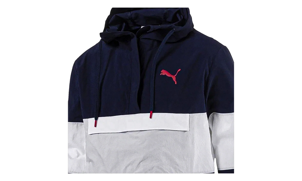 1/2 Zip Windbreaker "Blue" 851643 06