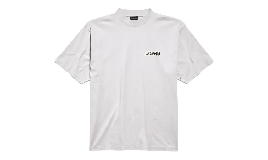 Medium Fit Crew Neck T-Shirt "Dirty White" 764235 TTVL6 9012