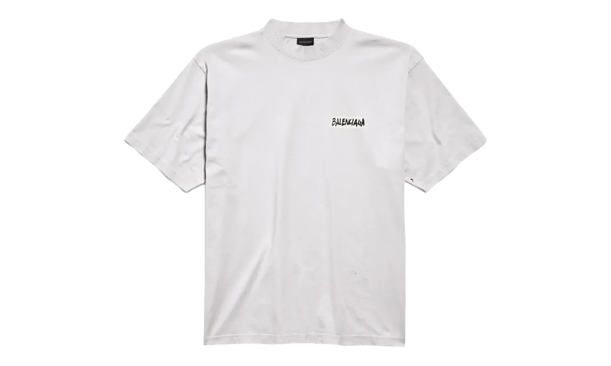 Medium Fit Crew Neck T-Shirt "Dirty White" 764235 TTVL6 9012