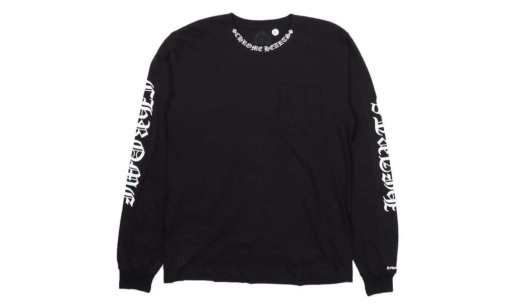 Neck Logo Longsleeve T-Shirt "Black" CHRM1133