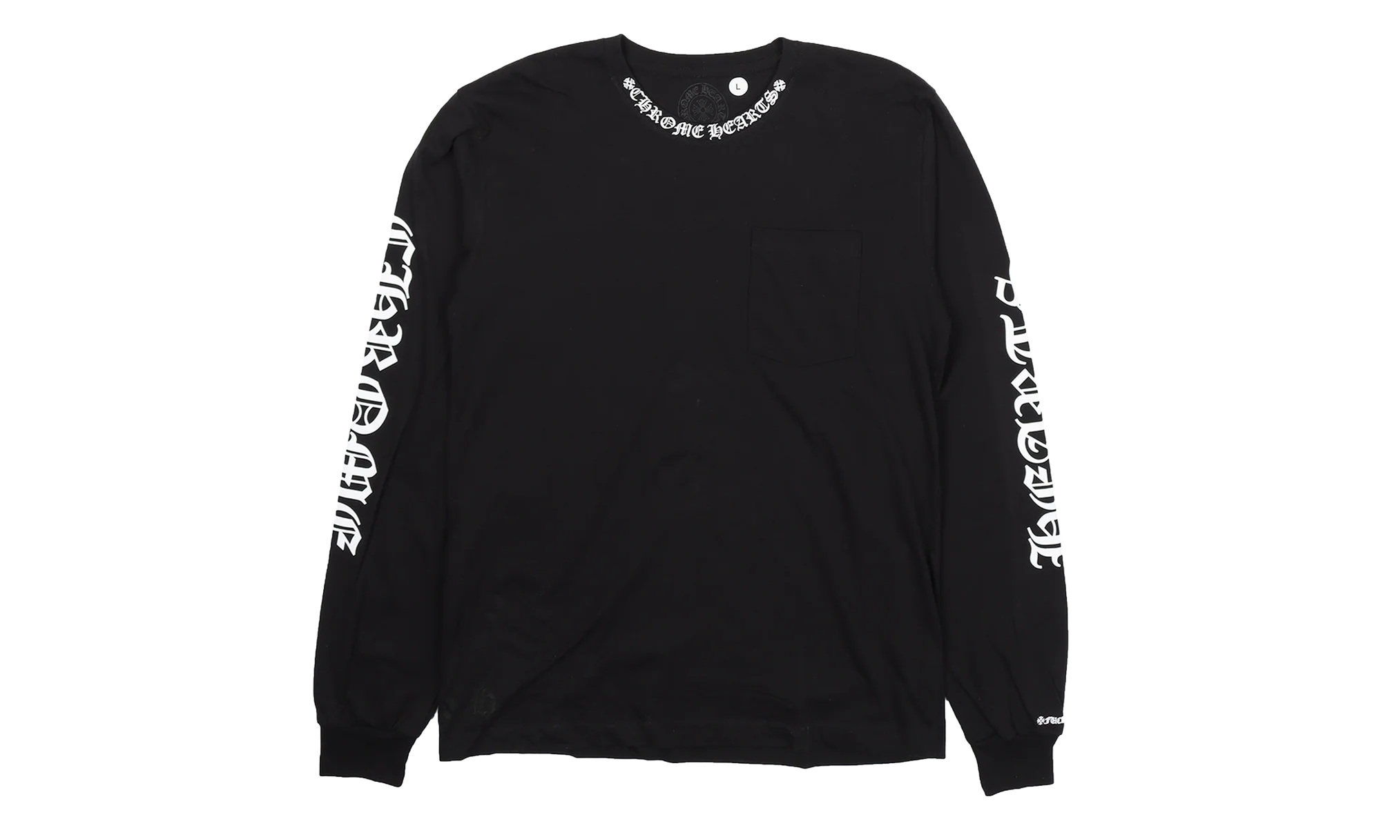 Neck Logo Longsleeve T-Shirt "Black" CHRM1133
