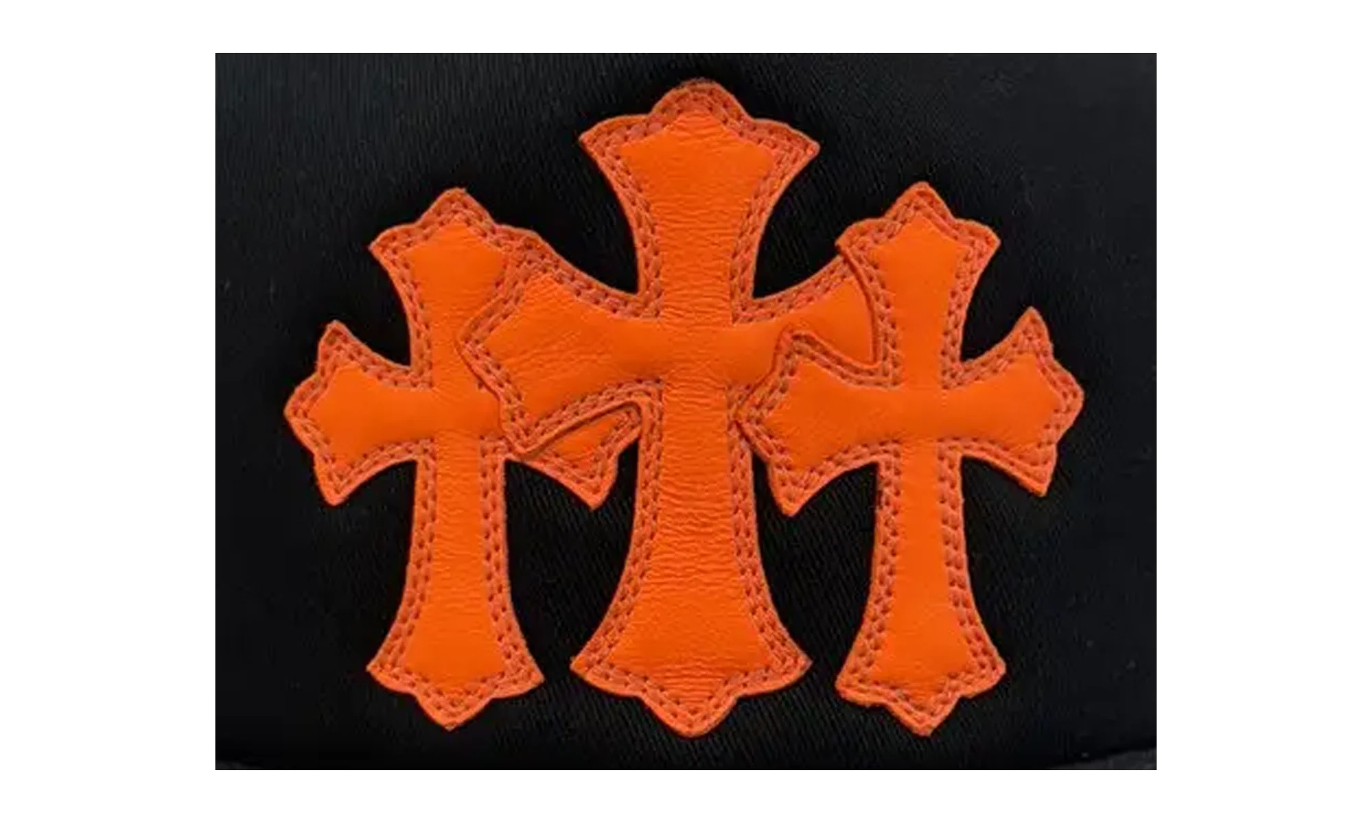 St. Barth Cemetery Trucker Hat "Orange/Black" CHRM1122