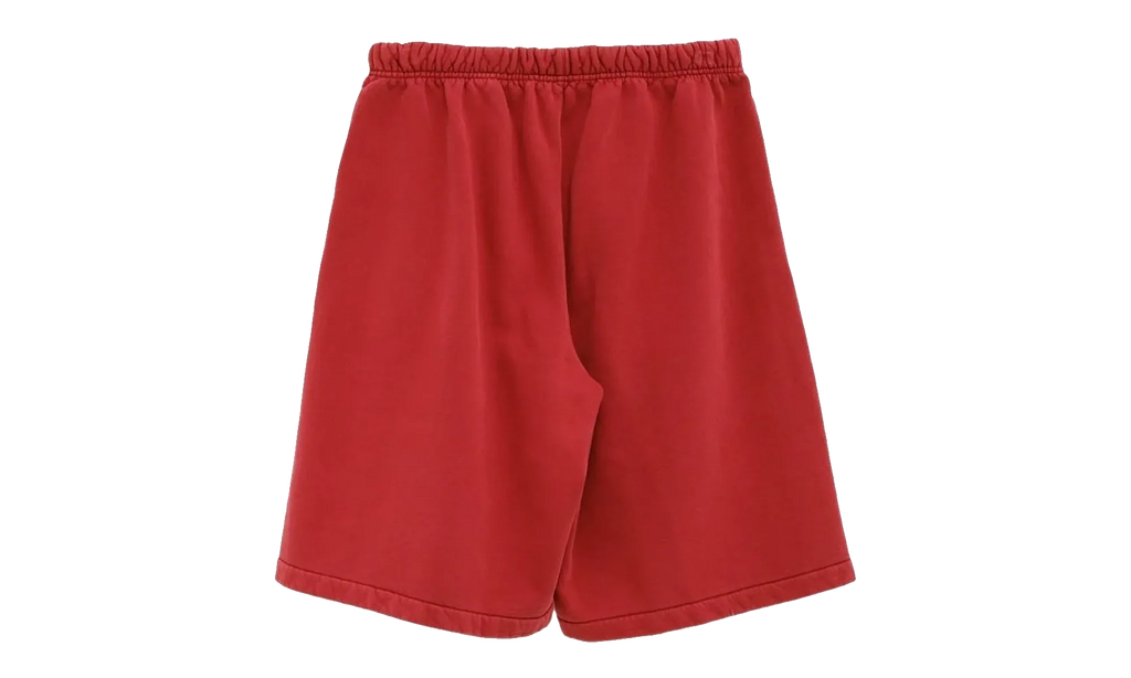 Suede Fleece Relaxed Short "Crimson" 160HO254711F