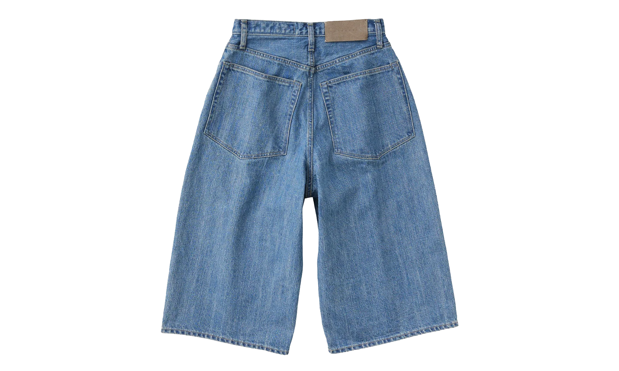 Crossed Denim Shorts "Light Indigo" 962982