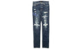 Old English Logo Bandana Patch Jeans "Deep Classic Indigo Multi" PS22MDS148 403