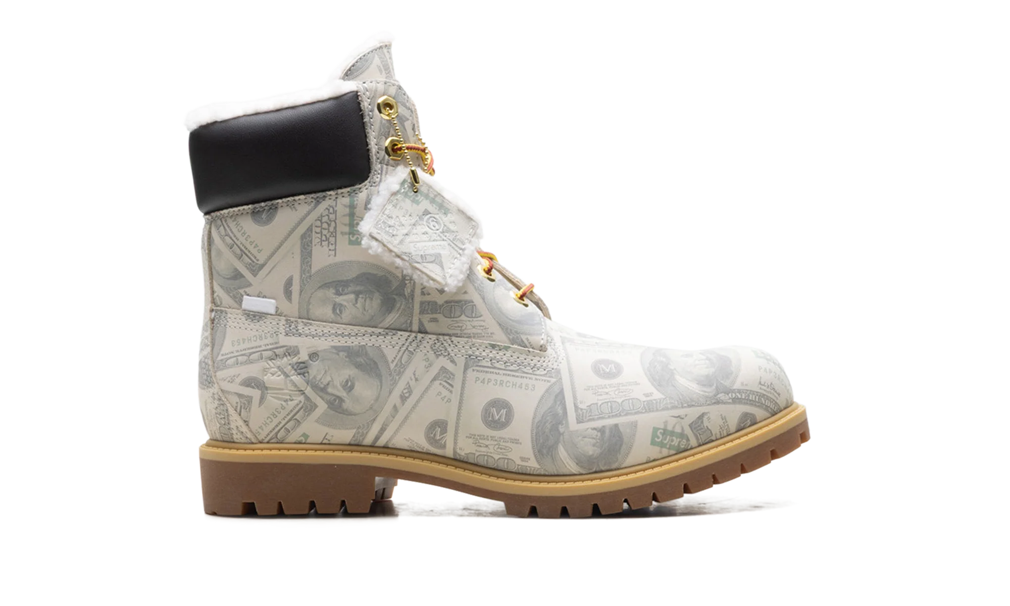 Timberland 6" Premium Waterproof Boot "Supreme x MM6 Maison Margiela $100 Bills" TB0A5NG5ALP