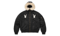 Playboy® Hooded MA-1 "SS26 - Black" SU27110