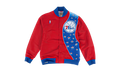 NBA Authentic Warm-Up Jacket "1993-94 Philadelphia 76ers - Red / Blue" 6056S3B1D93P76