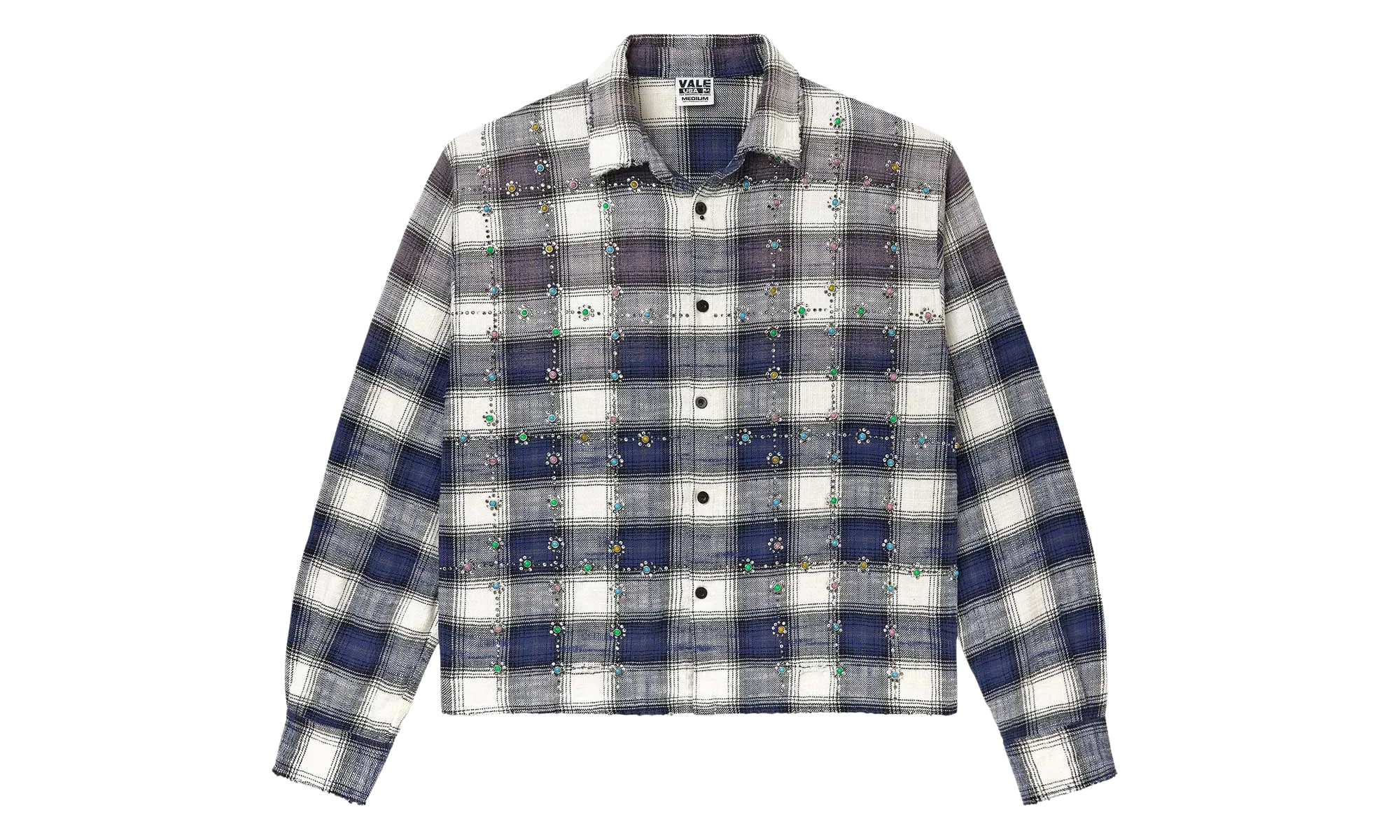 Vale Forever Sky Gems Flannel "'Navy'" VAL19