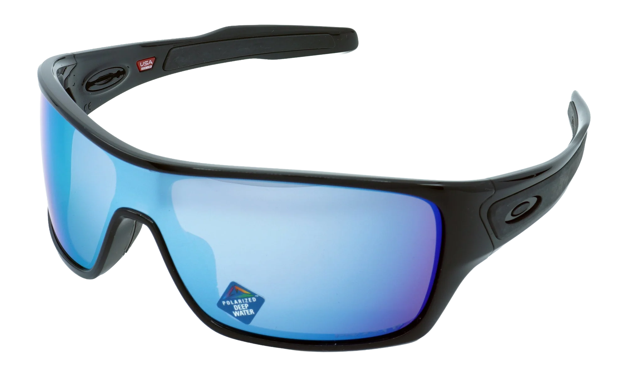 Turbine Rotor Polarized Sunglasses "Polished Black / PRIZM Deep Water Polarized" OO9307 08