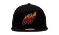 Miami Heat Flames Core Basic Snapback "Black" 6HSSJS19079 MHEBLCK
