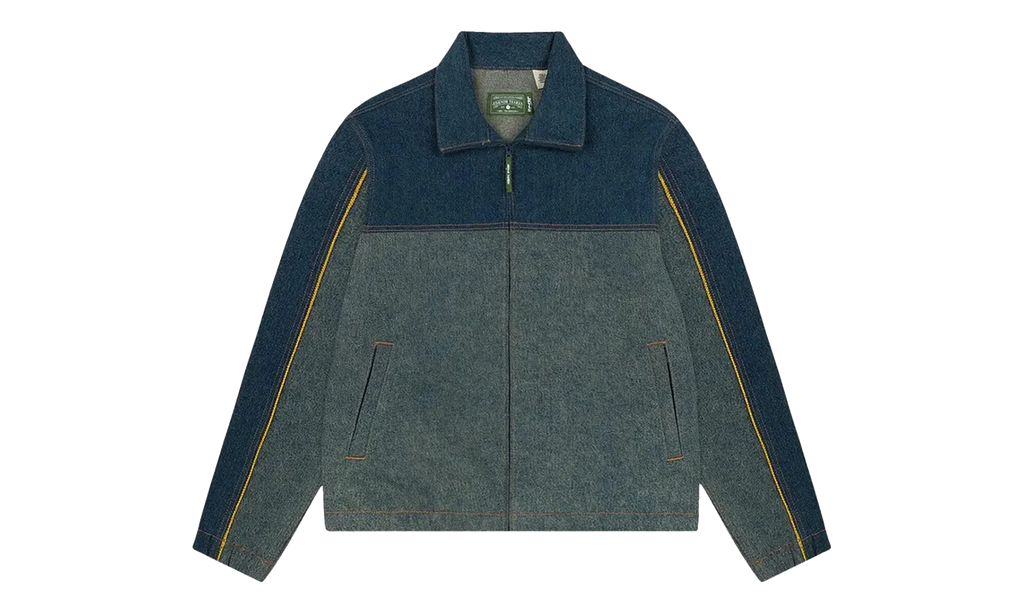 Levi's Cotton Fleur De-Lis Denim Track Jacket "Light Wash" DT513