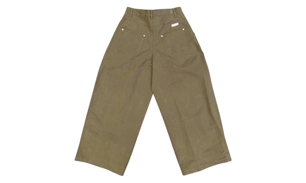 Super Baggy Pants "Cotton Tent - Army Green" 261 MPT103 TENTGRN