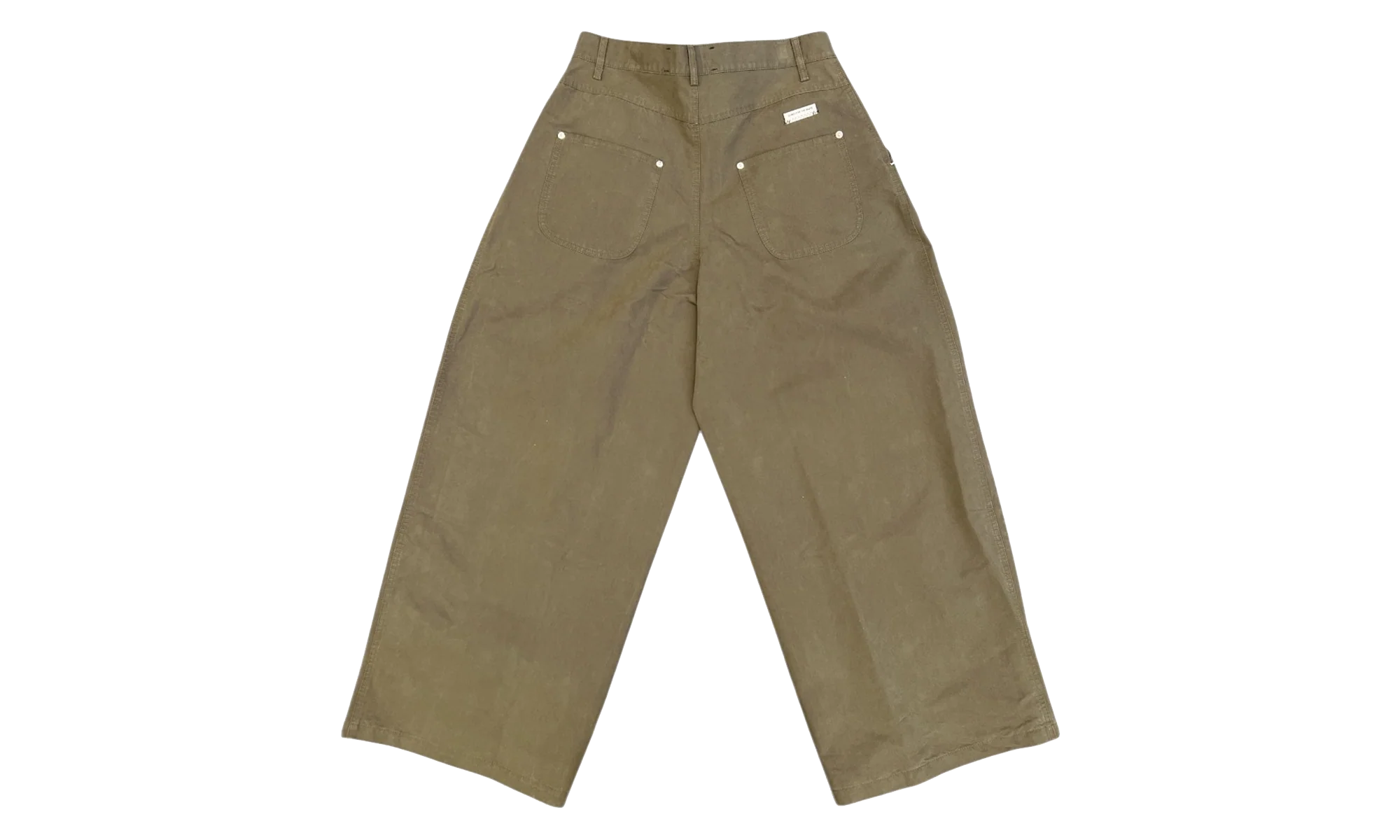 Super Baggy Pants "Cotton Tent - Army Green" 261 MPT103 TENTGRN