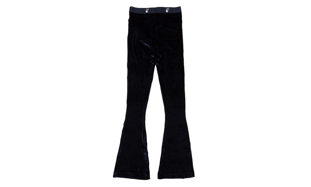 Velour Flared Leggings "Blue" 95 OFW 1801