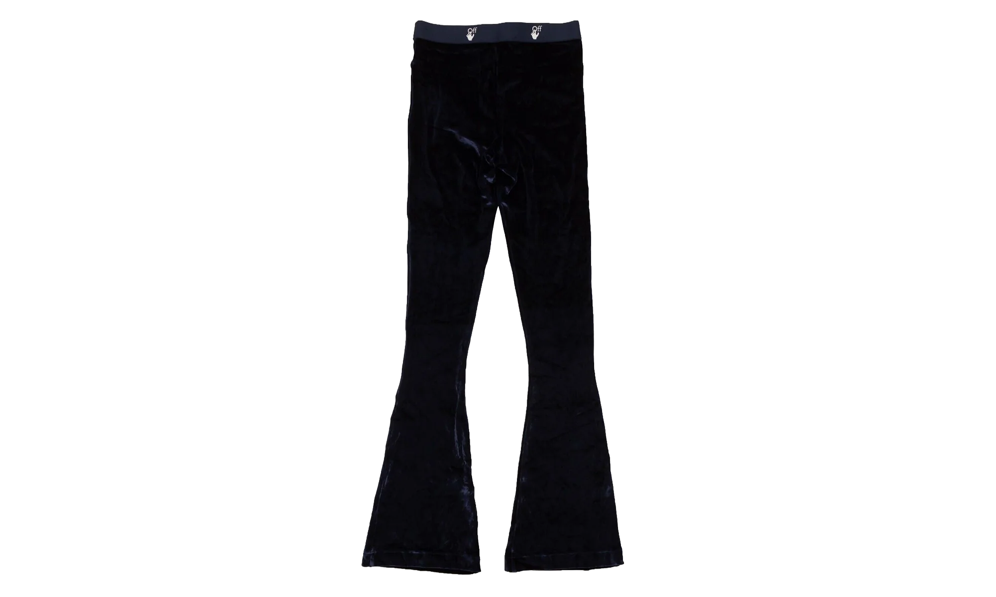 Velour Flared Leggings "Blue" 95 OFW 1801
