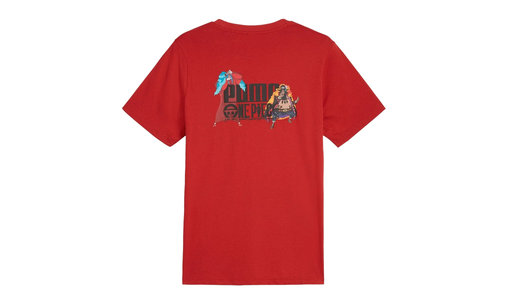 ONE PIECE GRAPHIC TEE "Club Red" 624665 24