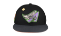 59FIFTY California Angels 50th Anniversary Patch Fitted Hat "Black / Orange" 123451292336