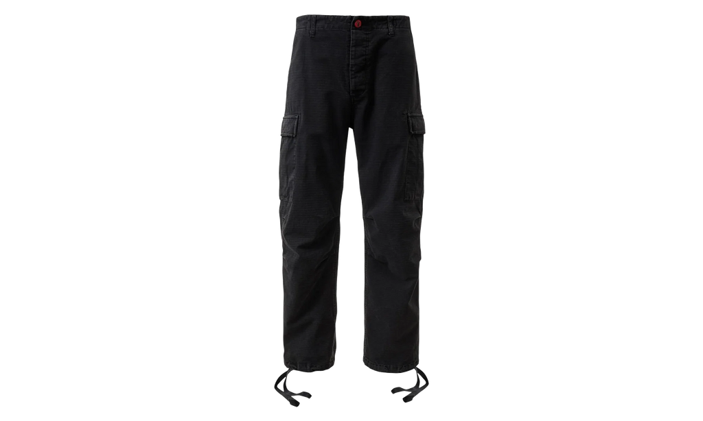 Canvas Cargo Pants "Black" HSR266