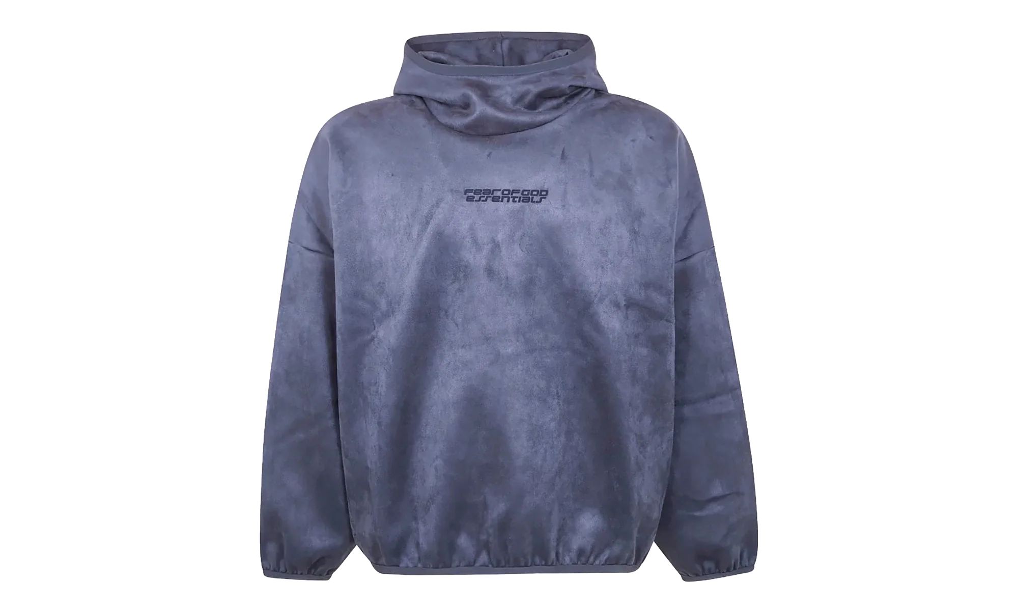 Suede Fleece Modern Hoodie "Iron Grey" 192HO256942F