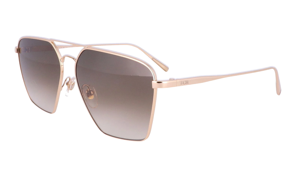 Rectangle Sunglasses "Shiny Gold" MCM130S-739