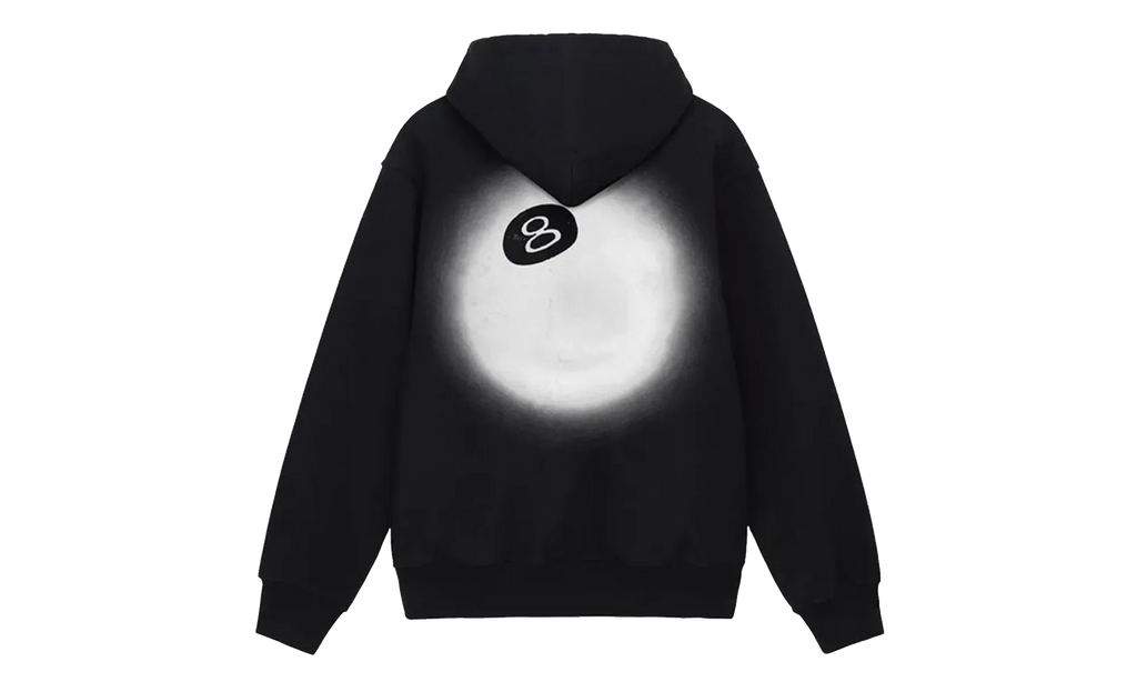 8 Ball Fade Hoodie "Black" STUS446