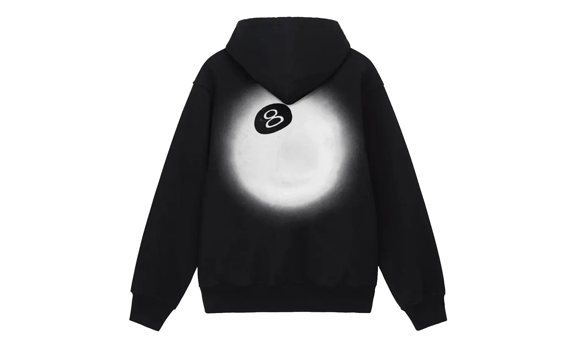 8 Ball Fade Hoodie "Black" STUS446
