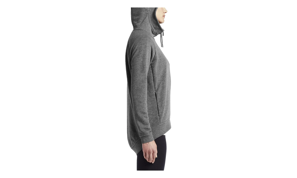 NSW Modern Cape Full Zip Hoodie WMNS "Medium Heather Grey" 804577 091