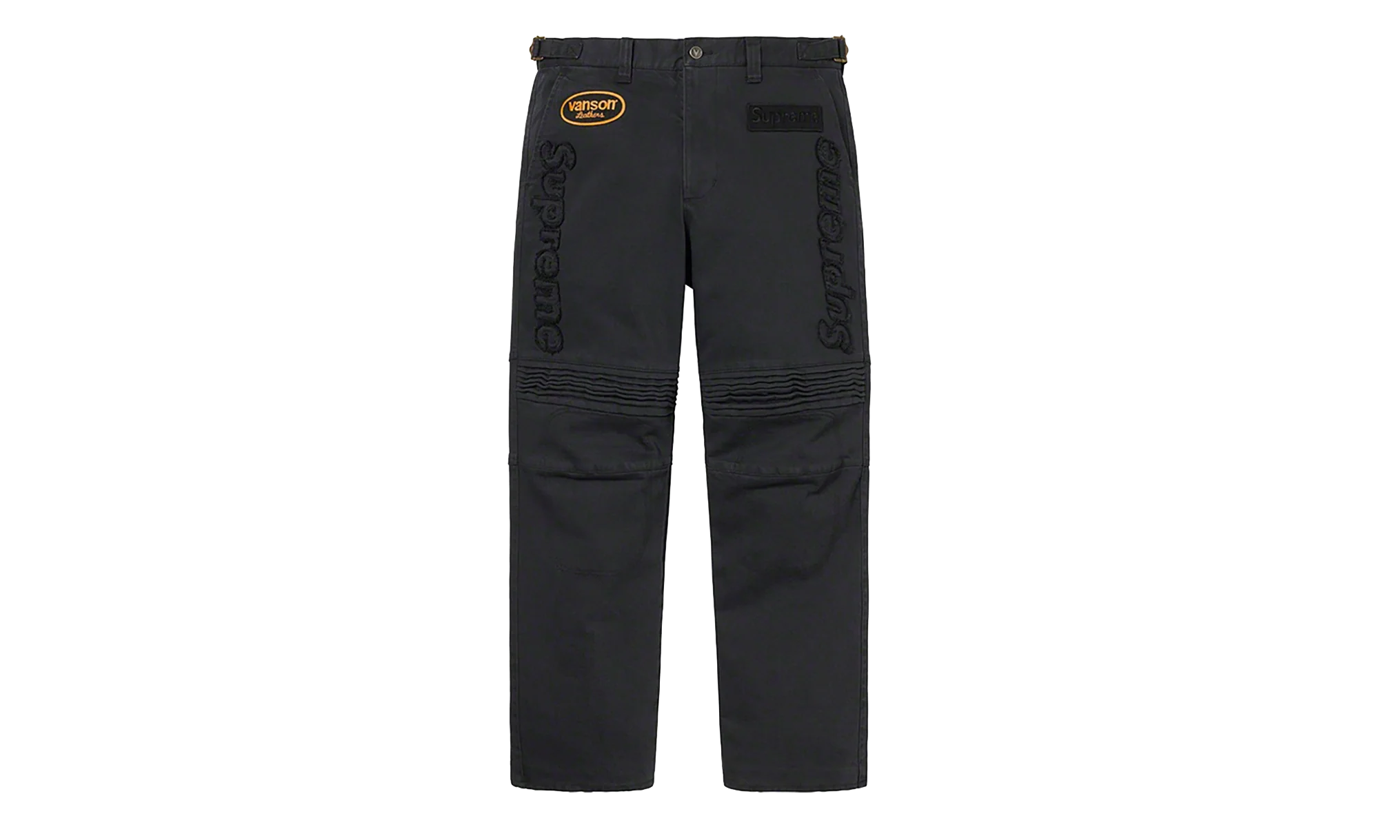 Vanson Leathers Cordura Pants "SS26 - Black" SU27262