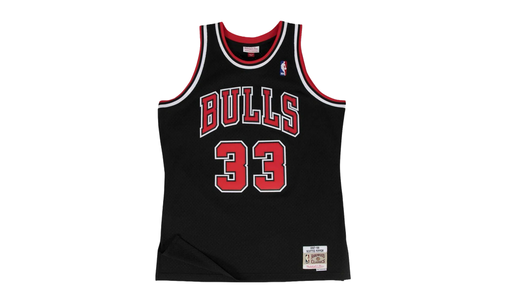 NBA Scottie Pippen Swingman Alternate Jersey "1997 Chicago Bulls - Black" SMJYGS18151 CBUBLCK97SPI