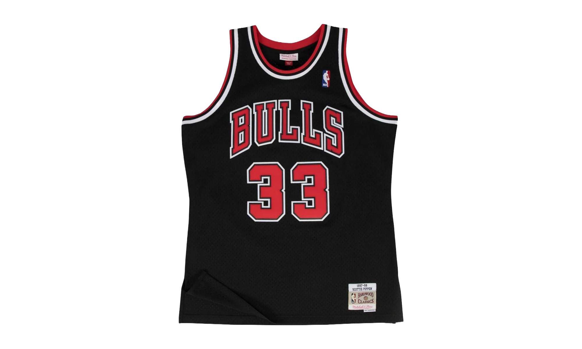NBA Scottie Pippen Swingman Alternate Jersey "1997 Chicago Bulls - Black" SMJYGS18151 CBUBLCK97SPI