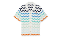 Gradient Wave T-Shirt "Orange / Multicolor" MS25 KW 984 01 MULT