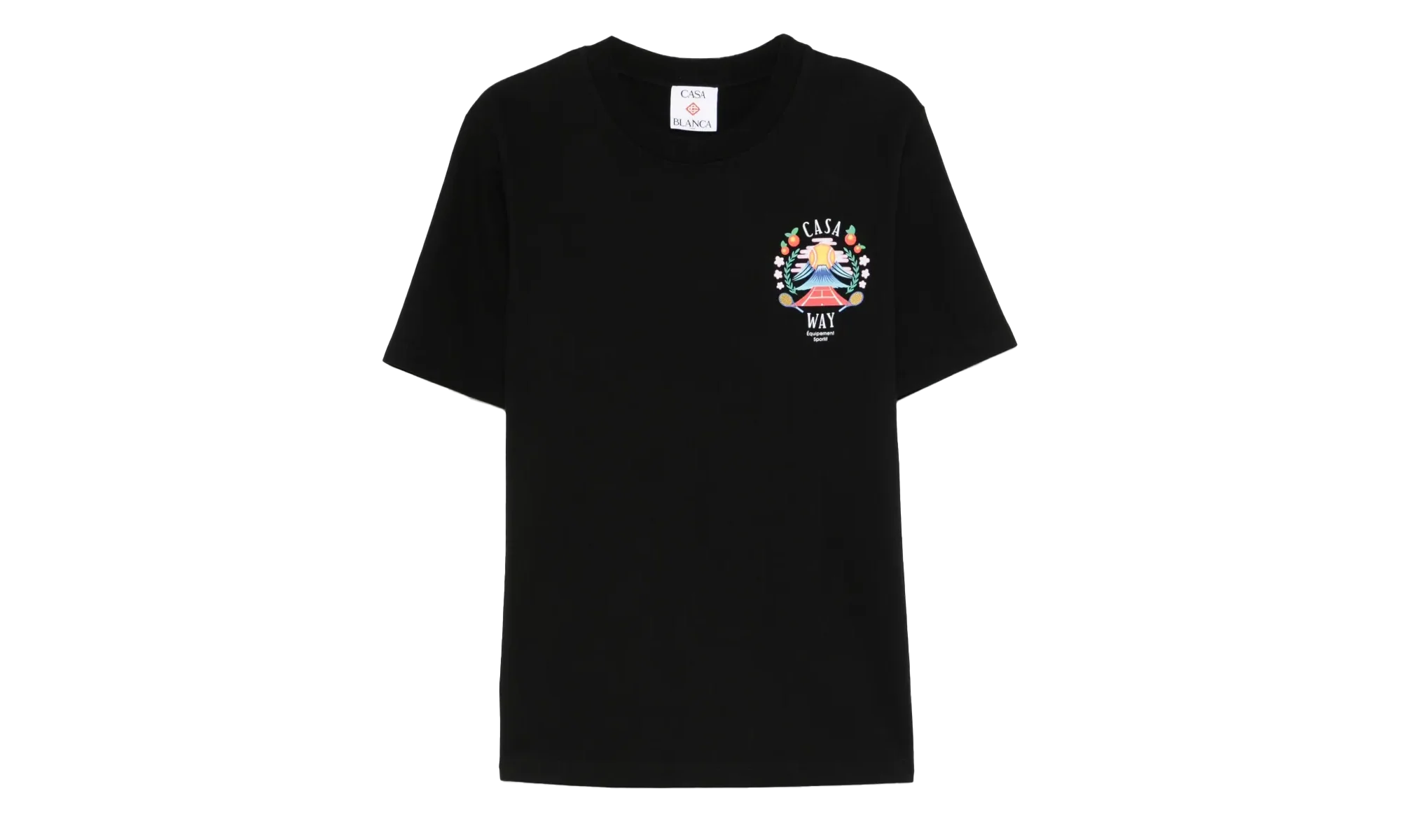 Casa Way Mountain Short Sleeve T-Shirt "Black" MPF25 JTS 001 09