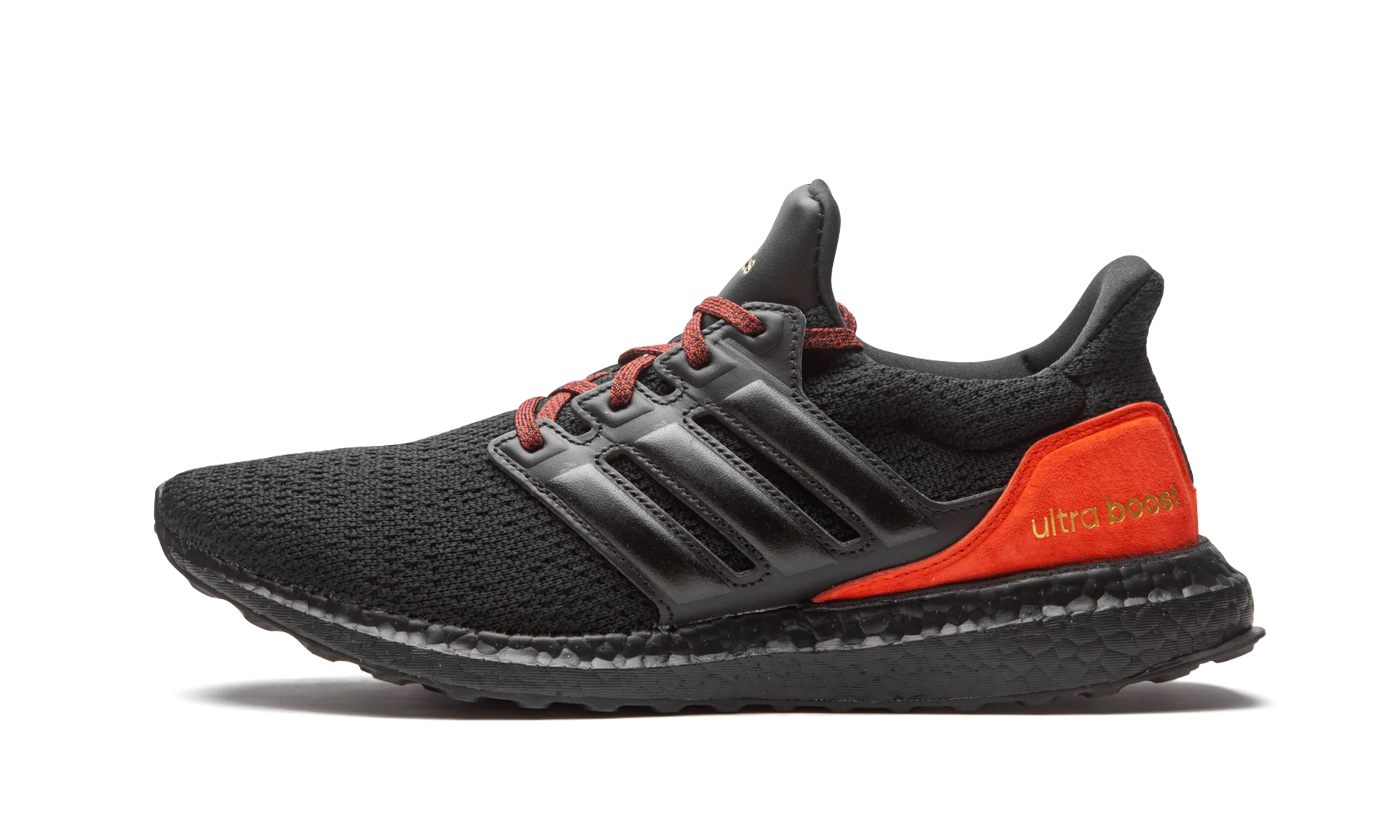 Ultraboost "Core Black / Red Suede" FW4899