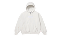 MM6 Maison Margiela Box Logo Zip Up Sweatshirt "SS26 - White" SU27171