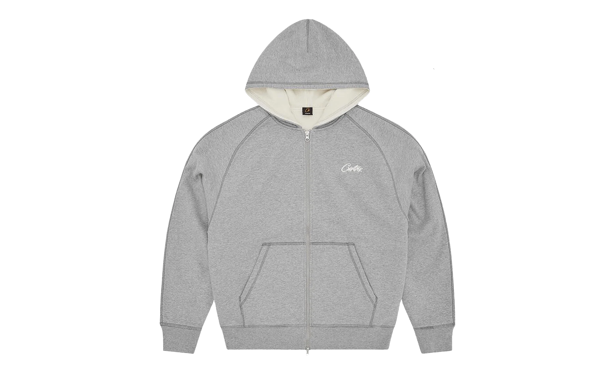 Thick Stitch Allstarz Zip Up Set "Grey" CO12