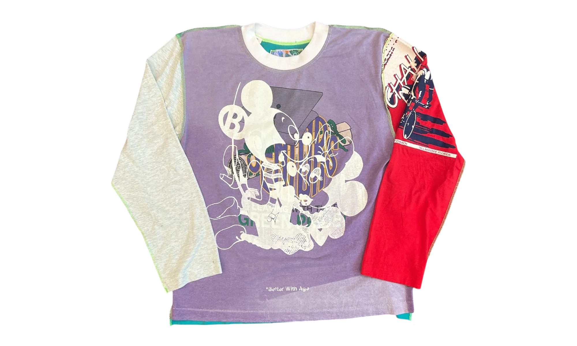 Gently Reversible Long-Sleeve Tee "Multicolor" BWA101