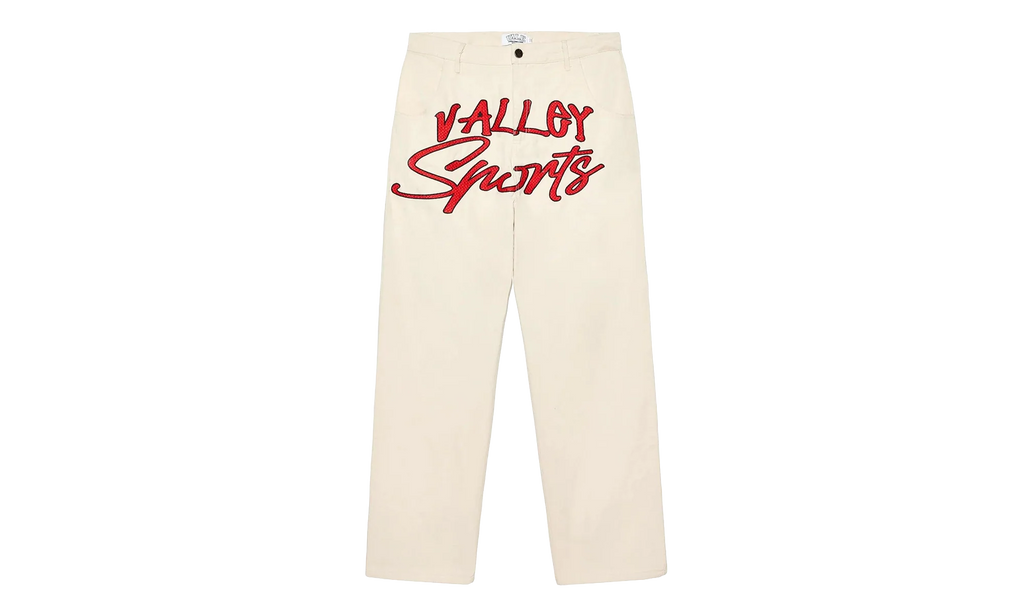 Symbol Denim Pants "White" VAL161