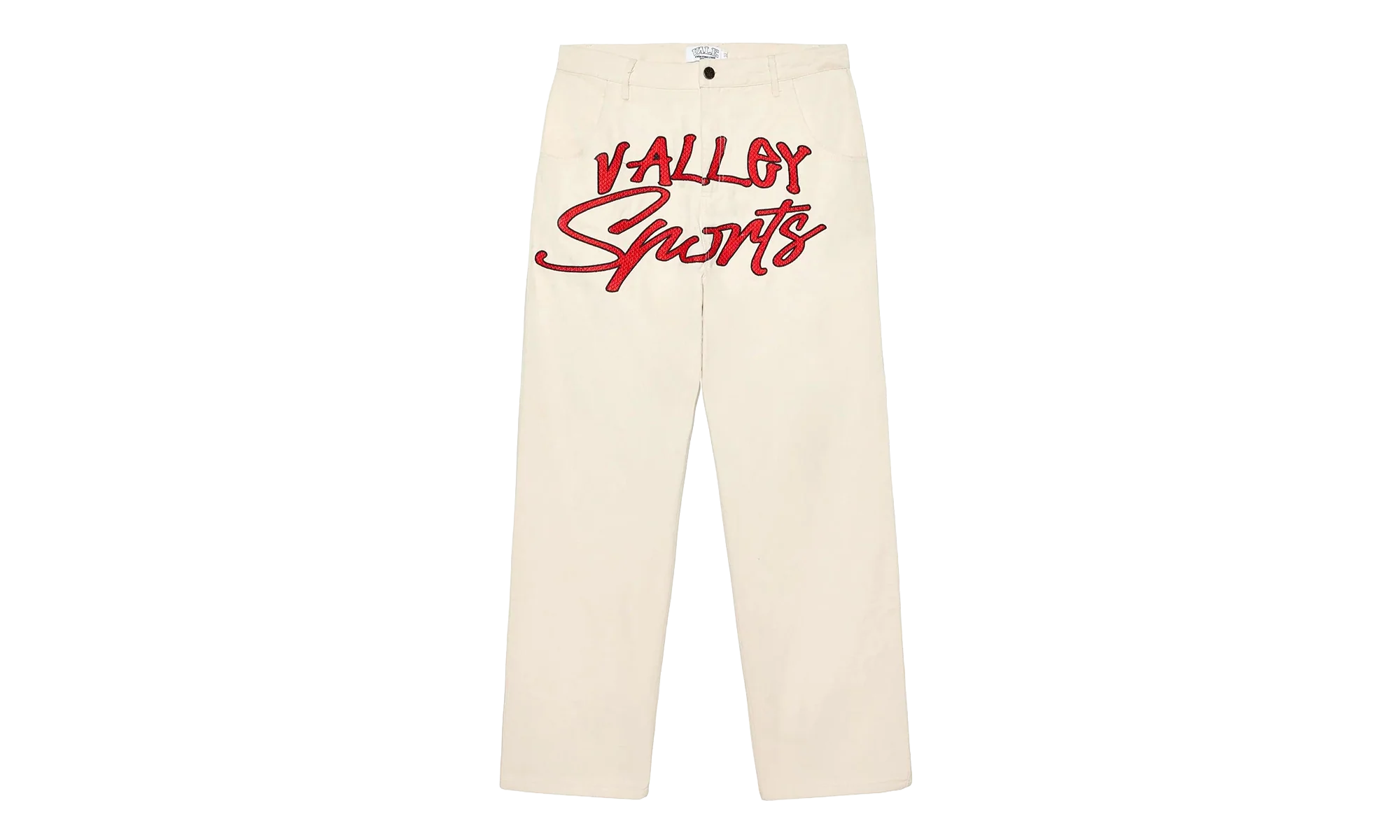 Symbol Denim Pants "White" VAL161