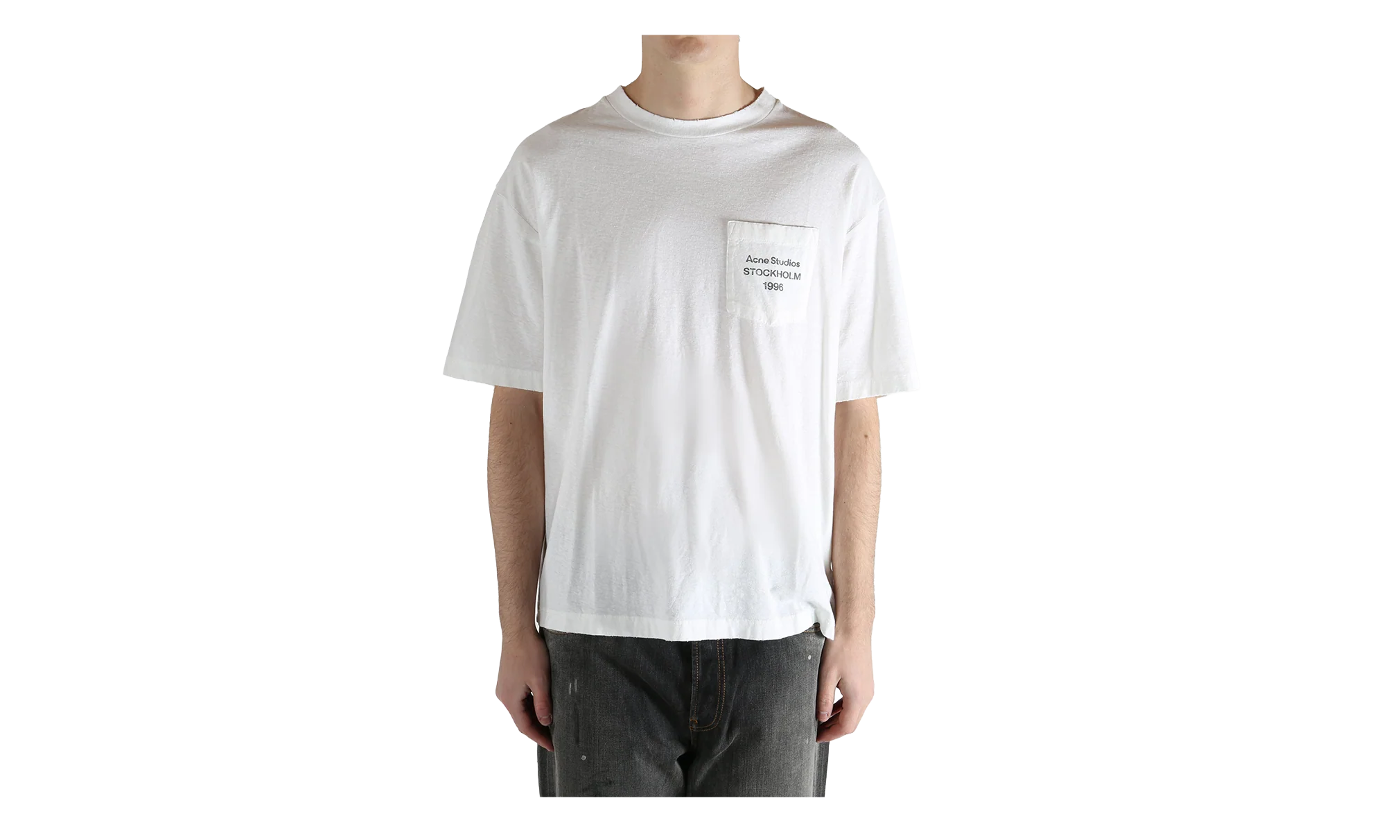 Logo Pocket T-Shirt "Off White" FN UX TSHI000290 OFF WHITE