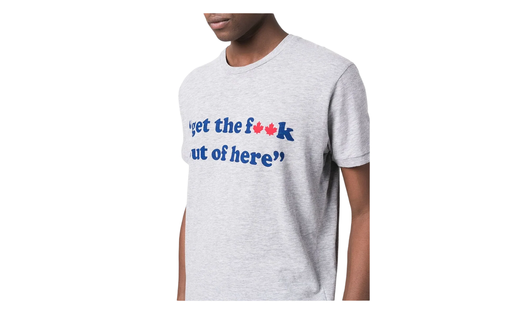 GTFO Very Dan T-Shirt "Grey" S71GD1211S22146857M