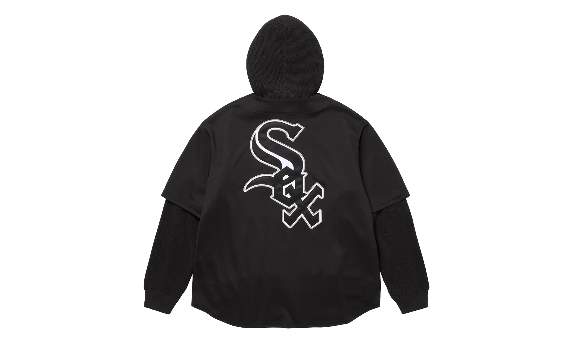 Chicago White Sox Hooded Baseball Jersey "Black" SU26948